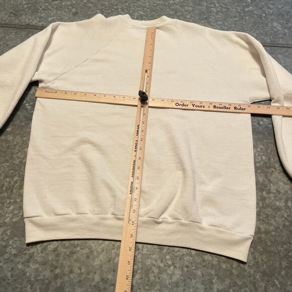 Vintage Bijan Perfume For Woman Raglan Crewneck Sweatshirt XL USA Jerzees Promo - Picture 9 of 11